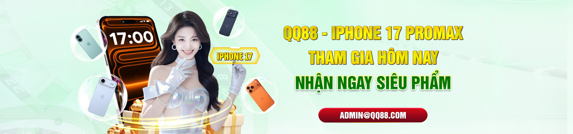 QQ88 tặng iphone 17promx